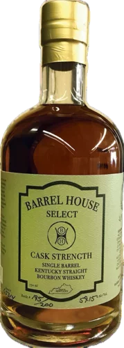 Barrel House Single Barrel Cask Strength Bourbon - Liquor Barn