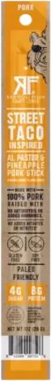 Righteous Felon Jerky Pork Street Taco Stick 10oz