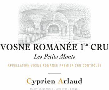 Cyprien Arlaud Vosne-Romanee 1er Les Petit Monts 2023 (750ml)