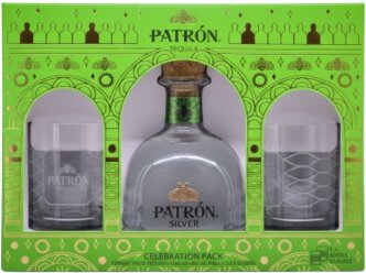 Patron Silver Tequila Gift Set