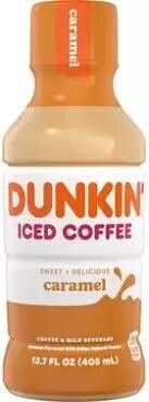 Dunkin Donuts Caramel Iced Coffee Blt