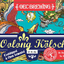 Oec Brewing Oolong Kolsch 12oz 4pk Cans
