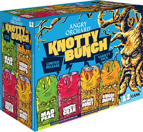 Angry Orchard Hard Cider Seasonal Variety Pack 12OZ - Total