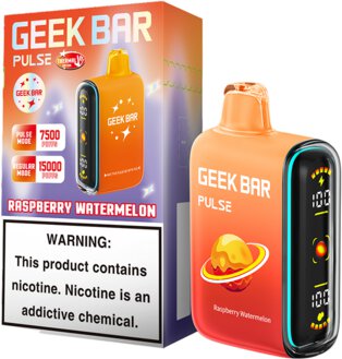 Geek Bar Pulse Raspberry Watermelon - D&D Smoke & Spirits, Arlington Heights, IL Geek Bar Pulse Raspberry Watermelon - D&D Smoke & Spirits, Arlington Heights, IL