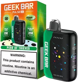 Geek Bar Pulse 25K X Pear Of Thieves - Wine, Beer & Spirits Store -  Colorado Springs, CO | Cheers Liquor, Colorado Springs, CO
