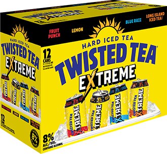 Twisted Tea Extreme Variety Pack 12OZ - Duffy's Beer Pittsburgh PA