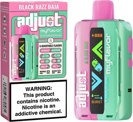 Adjust MyFlavor 40K Black Razz Baja