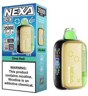 Nexa Pix 35K Citrus Rush - Beer, Homebrew Supplies & Party Store Nexa Pix 35K Citrus Rush - Beer, Homebrew Supplies & Party Store