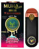 Muha Meds Hybrid Russian Cream 3500mg Disposable Vape - D&D Smoke & Spirits, Arlington Heights, IL Muha Meds Hybrid Russian Cream 3500mg Disposable Vape - D&D Smoke & Spirits, Arlington Heights, IL