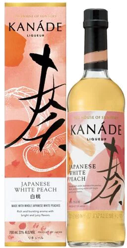SUNTORY KANADE JAPANESE WHITE PEACH LIQUEUR 700ML - Hop, Cask
