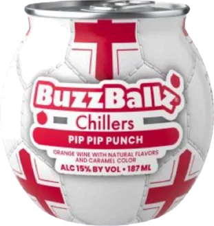 BuzzBallz Chillers Pip Pip Punch World Cup England 187ML - Lisbon