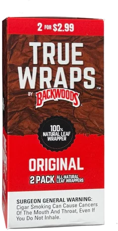 how much tobacco is in a backwood wrap Backwoods Flavoured Cigars Assorted If it ain't a backwood