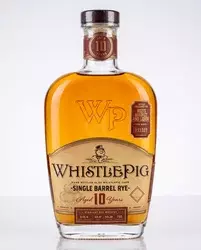 WhistlePig 10 Year Single Barrel Rye, 750ml