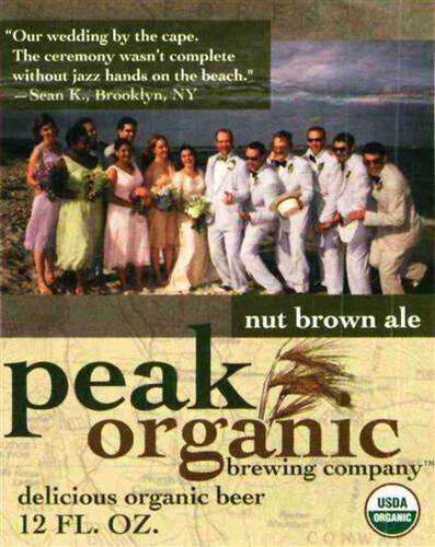 Peak Organic Brewing Nut Brown Ale Single
