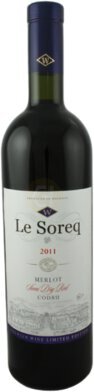 Le Soreq Dry Merlot Not Mev