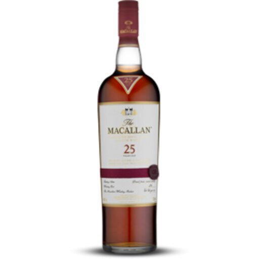 Macallan 25 Years Old Highland Single Malt Scotch Whisky - Midway