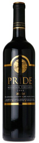 Pride Mountain Merlot Napa Valley Sonoma County