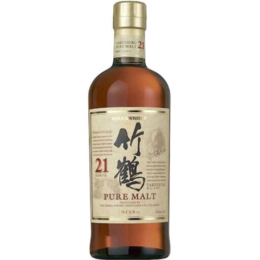 NIKKA WHISKY 竹鶴 PURE MALT 700ml Nikka Whisky Pure Malt Taketsuru 竹鶴750ml $199 FREE