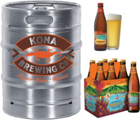 Kona Longboard Island Lager Keg