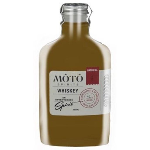 Moto Aged Rice Whiskey Batch 23 Brooklyn New York 200ML - Cabrini