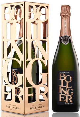 Bollinger Special Edition Rose Brass Box