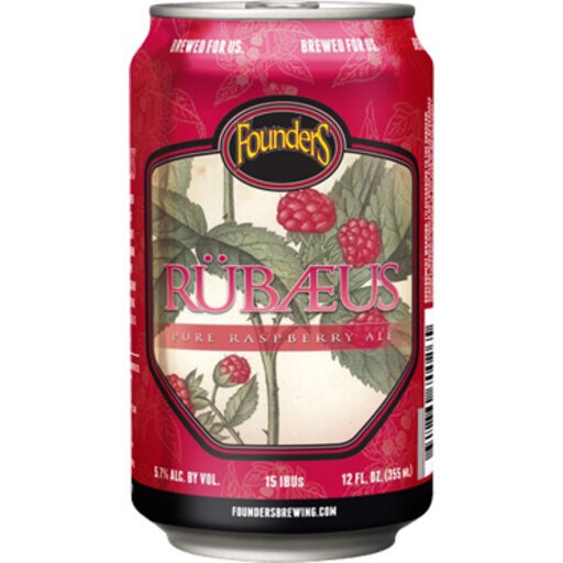Founders Raspberry Rhubarb Founders Rubaeus Raspberry Ale 12OZ - Jacob Liquor Exchange Wichita KS ...