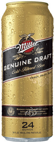 Miller Genuine Draft Beer, 24 oz. Can