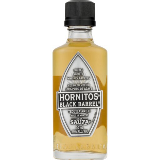 Sauza Hornitos Black Barrel Anejo Mini 50ML - Grand Cru Wine