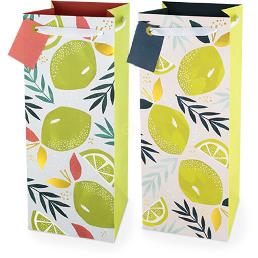 Assorted Lemon & Lime 1.5L Bottle Bag - Frugal MacDoogal
