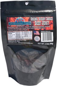Sportsman's Table Original Hickory Smoked Beef Jerky 3.5oz bag