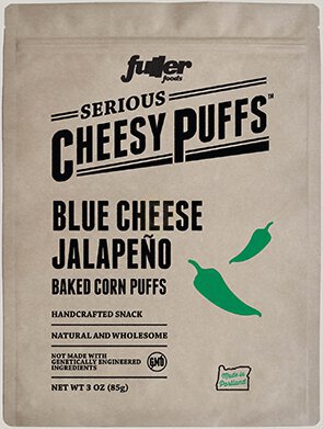 Danabella Serious Cheesy Puffs Blue Cheese Jalapeno