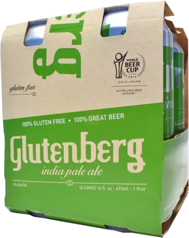 Glutenberg IPA 16oz Cans 4pk