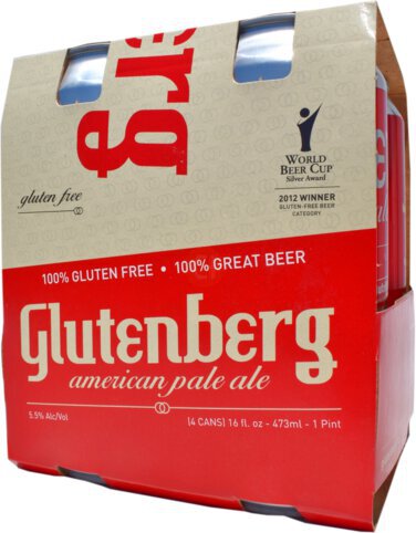 Glutenberg American Pale 16oz Cans 4pk