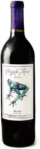 Purple Toad Black & Bruised Marry Chirtmas Happy New Year