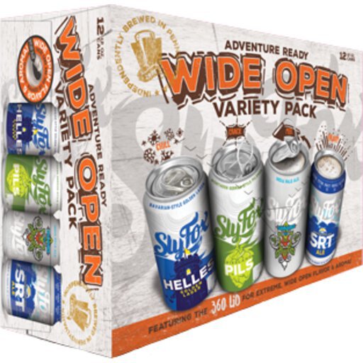 Sly Fox Wide Open Variety 12oz Cans 12OZ - BREW'D @ Bryn Mawr