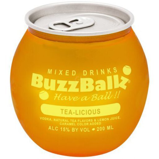 Buzz Balls Tea Licious 200ML - Markay's Wine & Spirits, Port