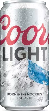 Coors Light Can
