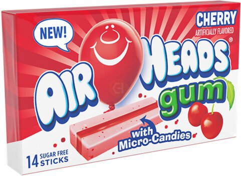 Air Heads Gum Cherry