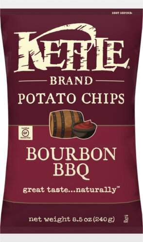 Kettle Brand Bourbon Bbq Chips 8.5oz Bag