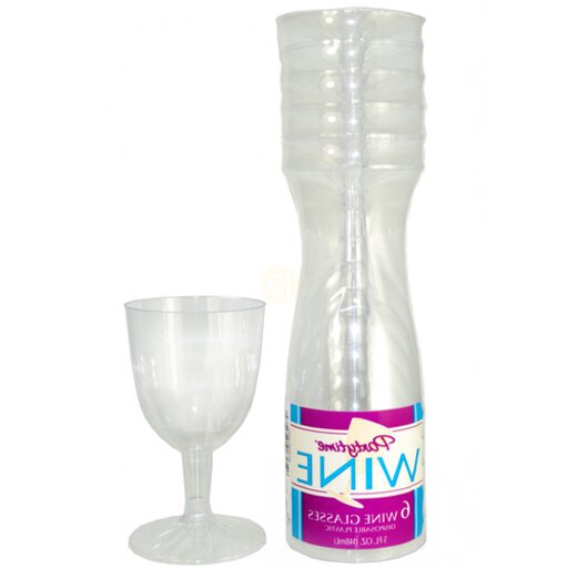 Plastic Wine Glasses 6-pk 200ML - Pavilion Wine & Spirits Plainview NY,  Plainview, NY