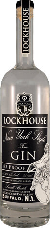 Lockhouse Distillery New York Style Fine Gin 83 Proof