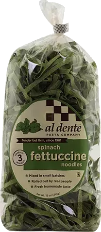 Al Dente Spinach Fettucine