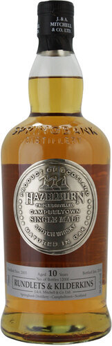 Hazelburn Rudlets And Kilderkins 10yr Single Malt