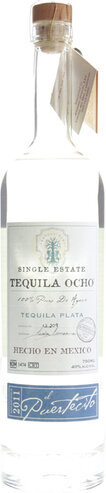 Ocho S Estate Plata Tequila