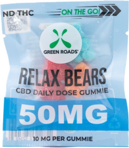 Green Roads Cbd Relax Bears 50mg