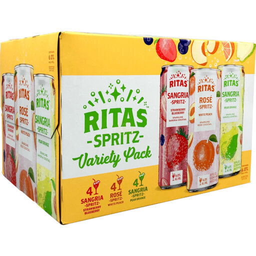 Rita◡̈ Rita Spritz Variety 12oz Cans 12OZ - Mac's Beer and Wine , Atlanta