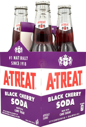 ATreat Black Cherry 12oz Bottles