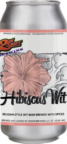 2nd Shift Hibiscus Wit 16oz