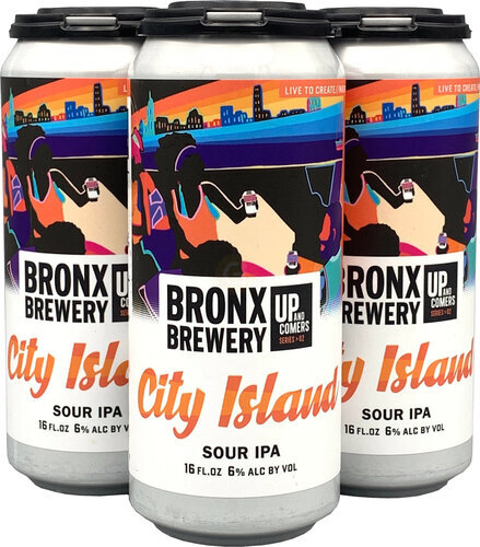 Bronx City Island Sour IPA 16oz Cans