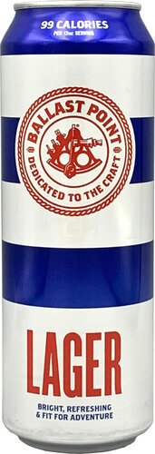 Ballast Point Lager 19.2oz Cans